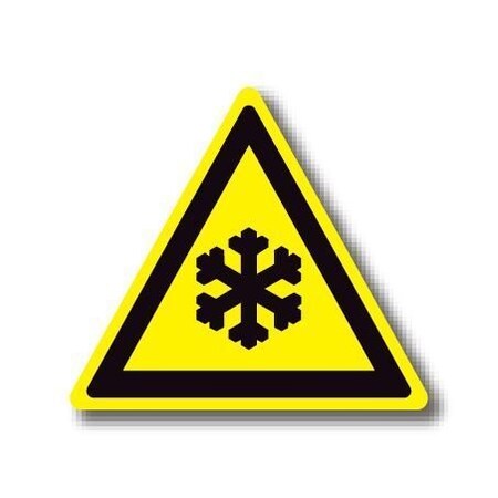 Ergomat 12in TRIANGLE SIGNS - Snowflake DSV-SIGN 144 #1261 -UEN